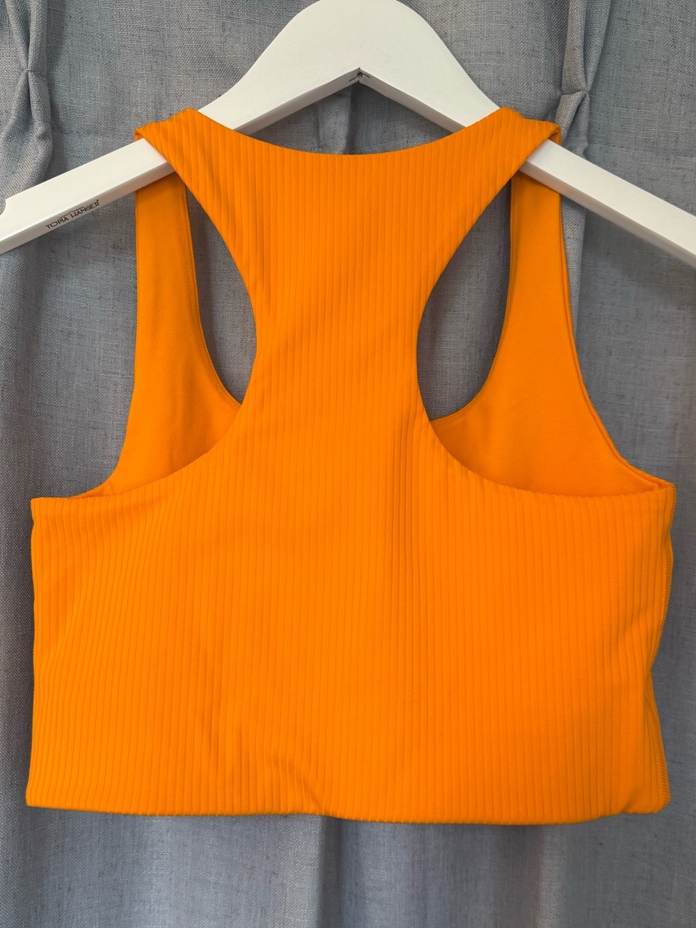 Girlfriend Collective Paloma Ribbed Racerback Sports Bra - Picture 3 of 3